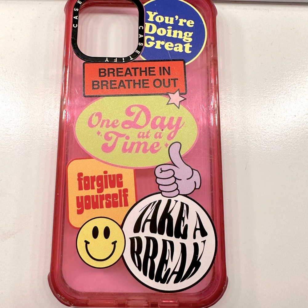 iphone 12 pro max casetify case. lightly used